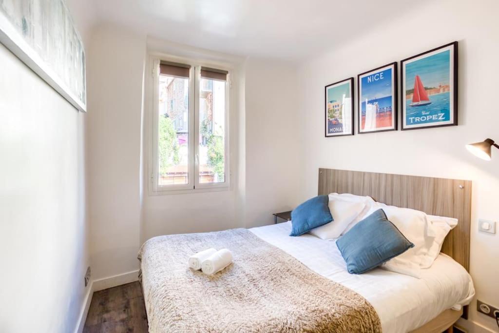 #40 Bright Sea View Suite For 6 2Mins Walk Port & Sea วีลล์ฟรองซ์-ซูร์-แมร์ ภายนอก รูปภาพ
